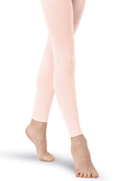 capezio 1917 footless tight with self knit waist band