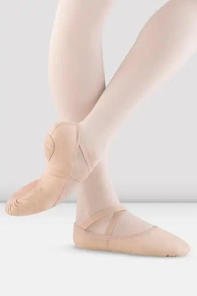 Bloch canvas split clearance sole ballet shoes