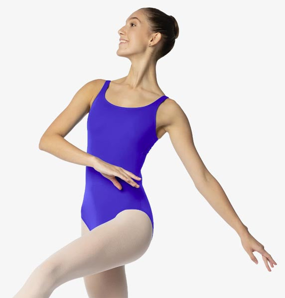 So Danca SL124 Marlena Adult Tank Leotard Celestine Blue