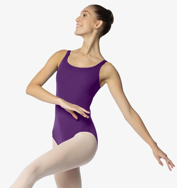 So Danca SL124 Marlena Adult Tank Leotard Eggplant