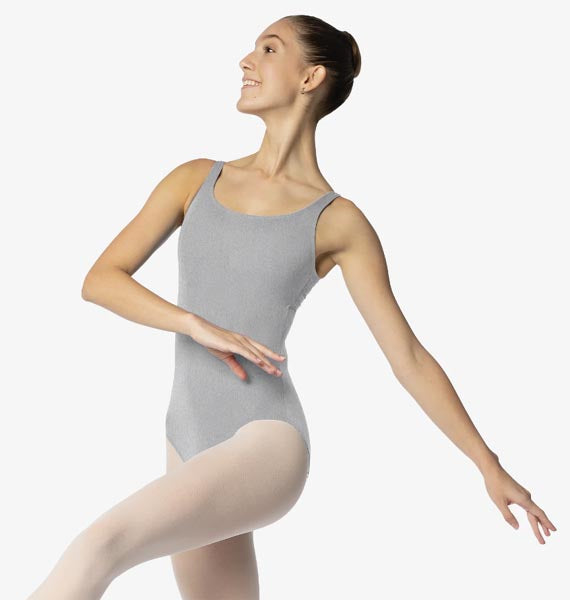 So Danca SL124 Marlena Adult Tank Leotard Light Grey