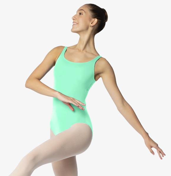 So Danca SL124 Marlena Adult Tank Leotard Mint Green