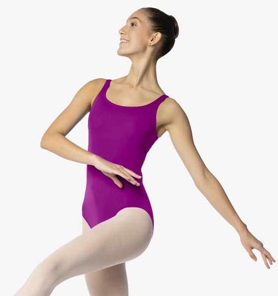 So Danca SL124 Marlena Adult Tank Leotard Raspberry
