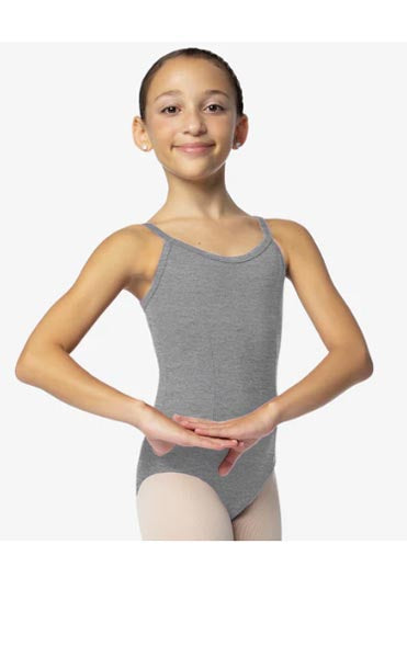 So Danca SL03 Pratish Child Camisole Leotard With Princess Seams Grey Blend