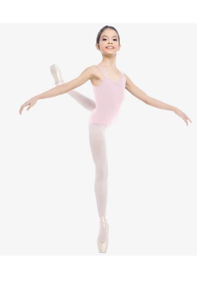 So Danca SL05 Steffi Child Camisole Leotard With Pinch Front Light Pink