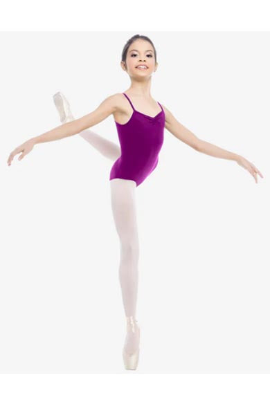 So Danca SL05 Steffi Child Camisole Leotard With Pinch Front Raspberry