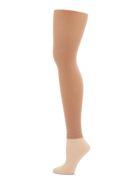 Capezio 1917C Child Footless Tights w/Self Knit Waist Band - 3 Pack