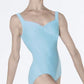 Wear Moi Fasutine Pinch Front Adult Leotard Pacific
