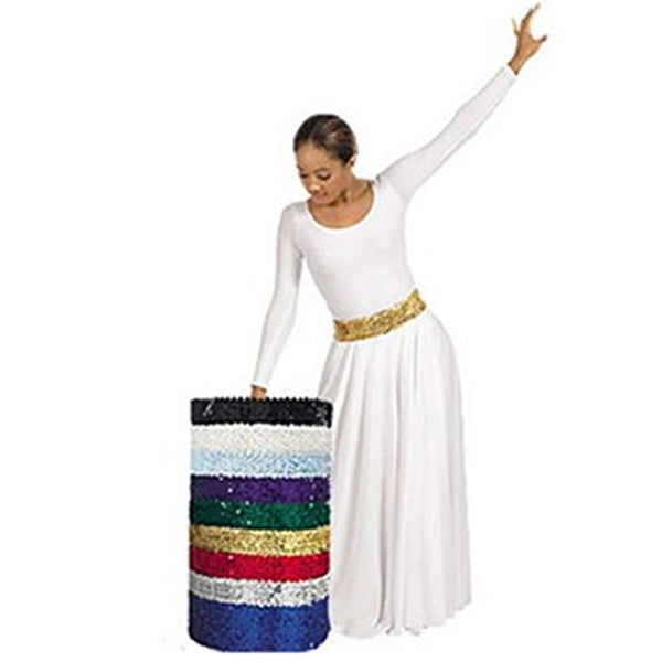 Eurotard 13745 2 Inch Wide Sequin Belt dancefashionssuperstore