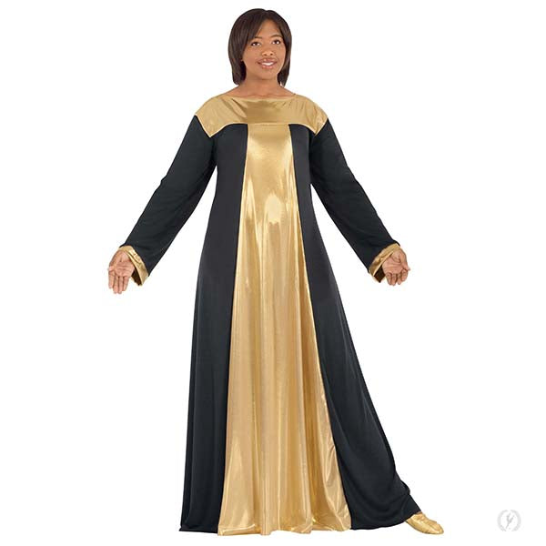 Eurotard Resurrection Dress | DanceSupplies.com Child L/XL / Black/Gold Eurotard Resurrection Dress | DanceSupplies.com Child L/XL / Black/Gold