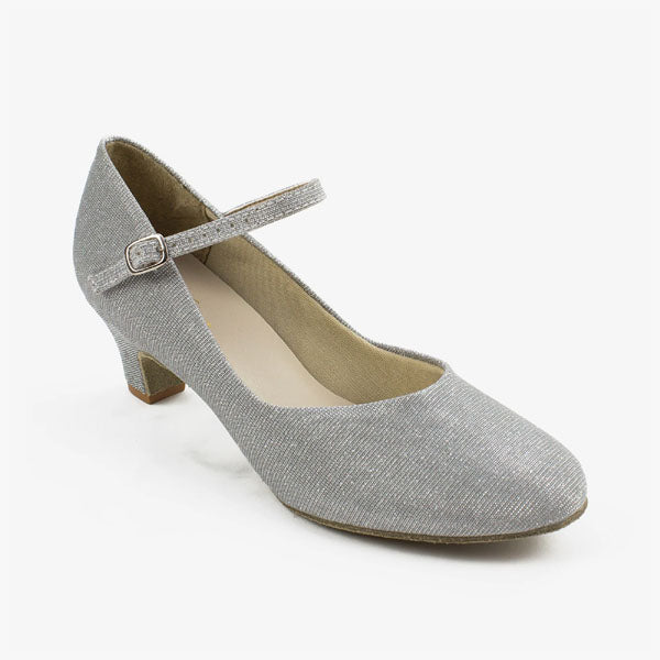 So Danca BL116 Rachelle 1.5" Heel Classic Ballroom Shoe Silver
