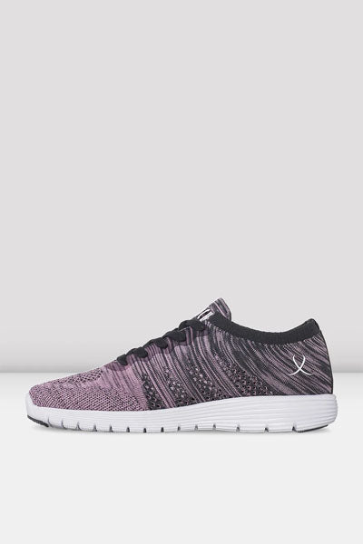 Bloch S0926G Childrens Omnia Lightweight Knitted Sneakers pink