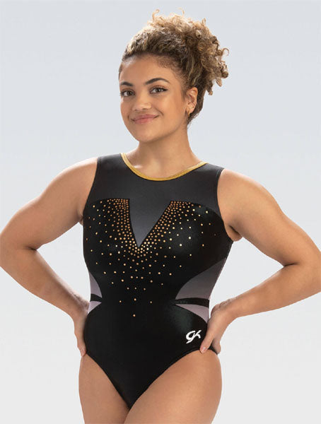 GK Elite 3890 Golden Glaze Tank Leotard