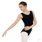 Eurotard Womens Cotton Lycra® Tank Leotard 1002P Black