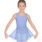 Eurotard Girls Cotton Lycra® Tank Dance Dress 10466 Light Blue