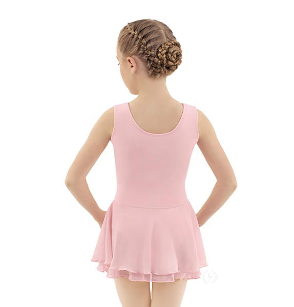 Eurotard Girls Cotton Lycra® Tank Dance Dress 10466 Pink