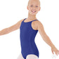Eurotard Girls Cotton Lycra® Adjustable Strap Camisole Leotard 10819C Royal