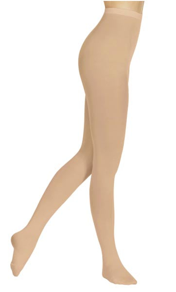 Eurotard 215 Women True Non-Run Microfiber Footed Tights