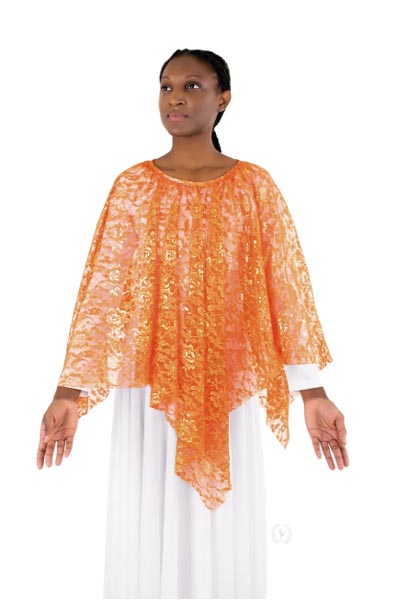 Eurotard 65768 Womens Heavenly Lace 3-in-1 Overlay