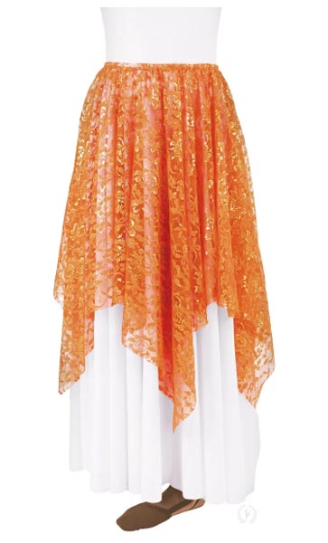 Eurotard 65768 Womens Heavenly Lace 3-in-1 Overlay