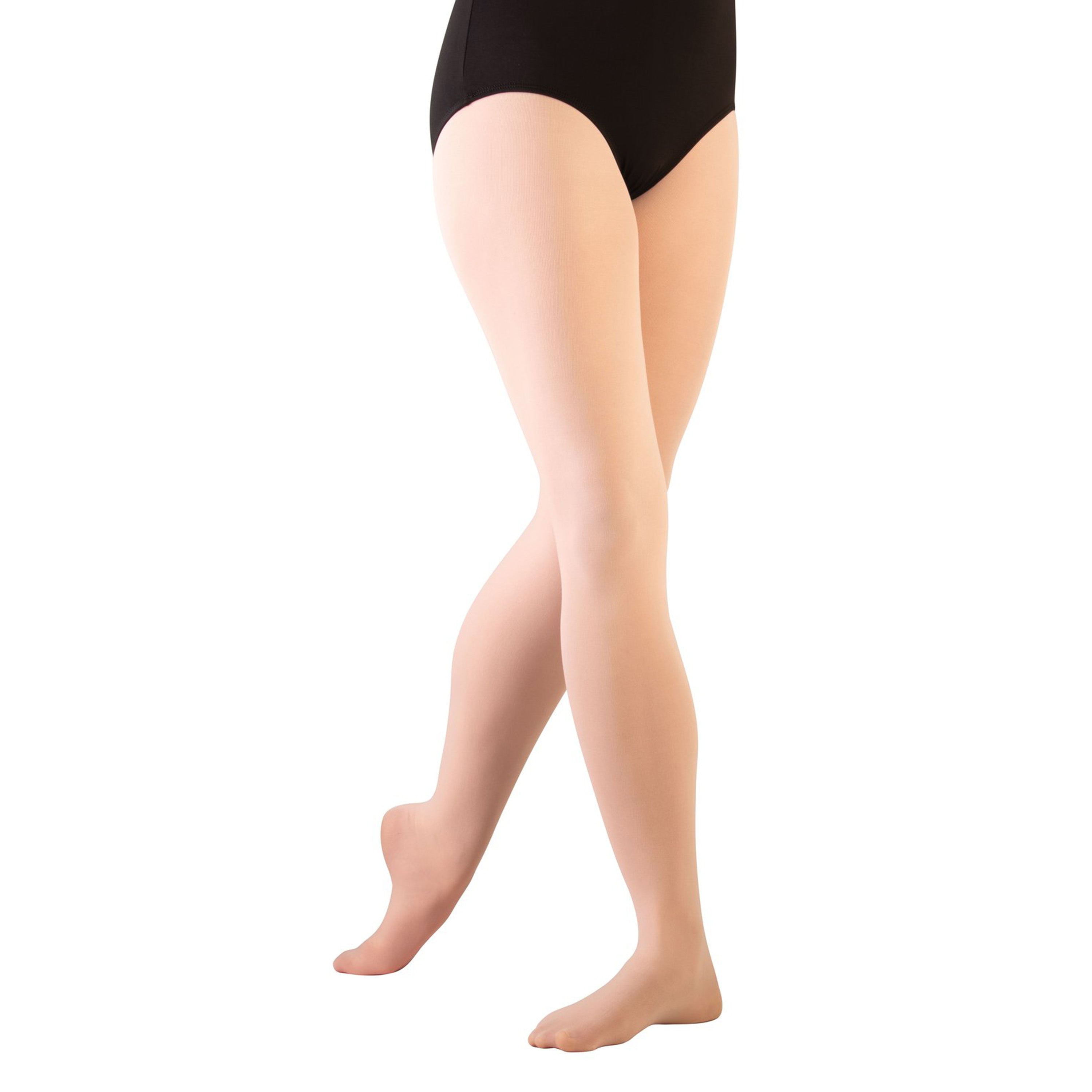 Body Wrappers A30 totalSTRETCH Soft Supplex/Lycra Footed Tights ( 3 Pack)