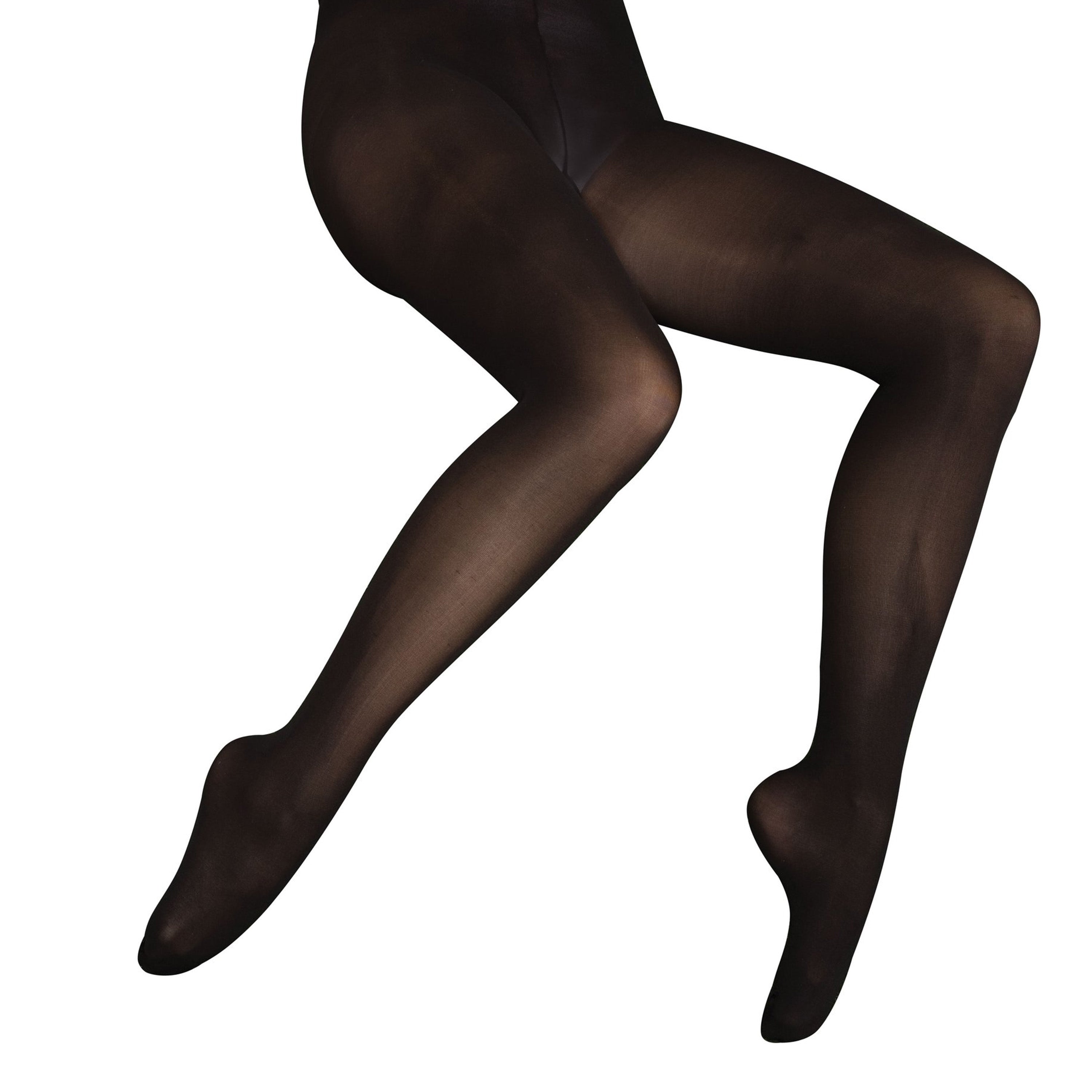 Body Wrappers A30X totalSTRETCH Soft Supplex/Lycra Plus Size Footed Tights ( 3 Pack)