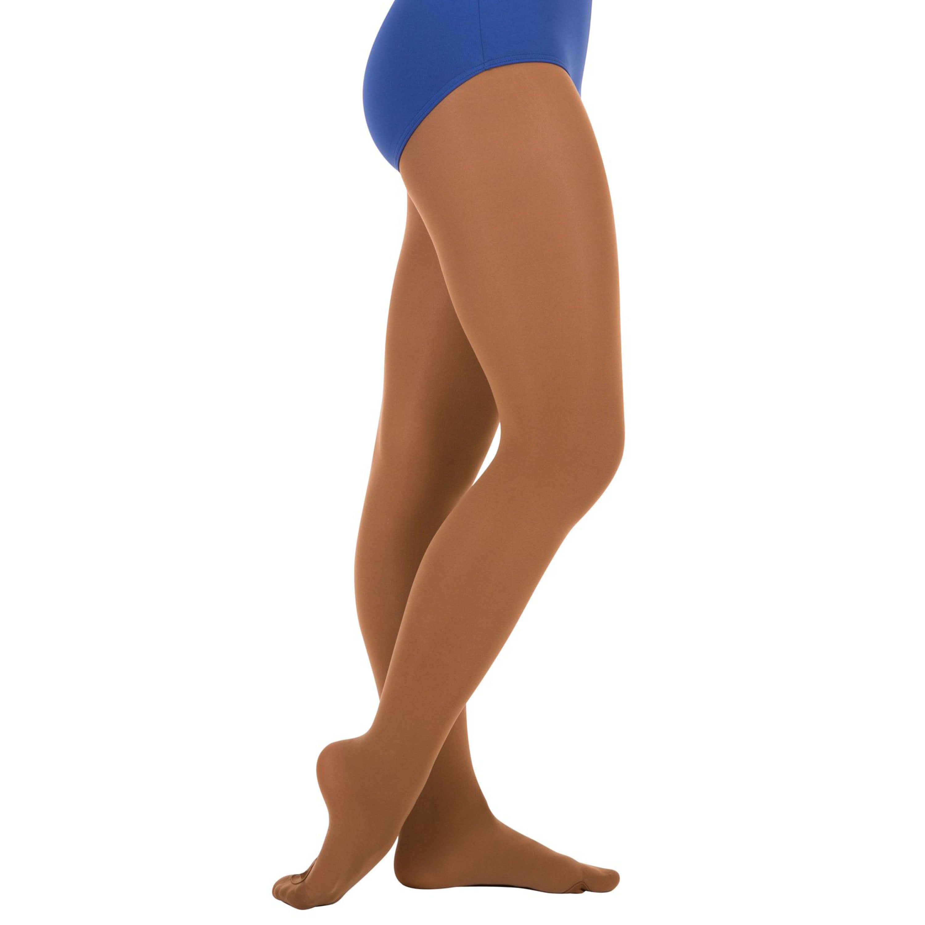 Body Wrappers A31X totalSTRETCH Soft Supplex/Lycra Plus Size Convertible Tights (3 Pack)