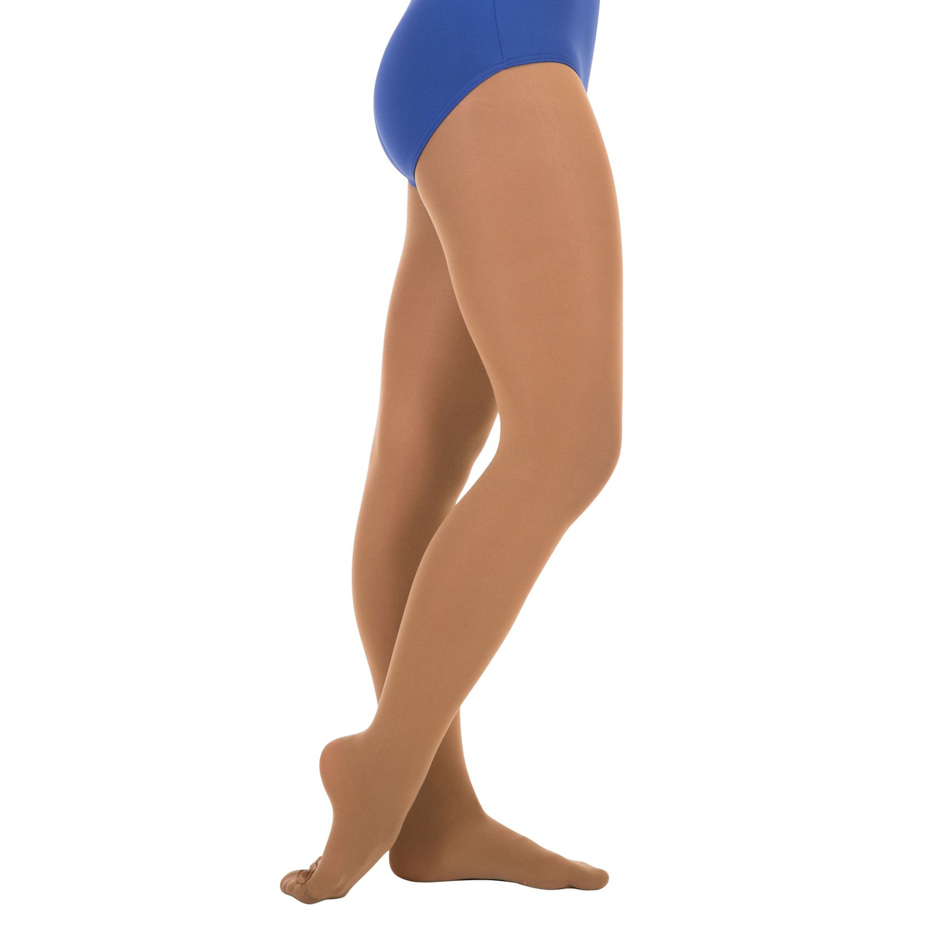 Body Wrappers A31X totalSTRETCH Soft Supplex/Lycra Plus Size Convertible Tights (3 Pack)