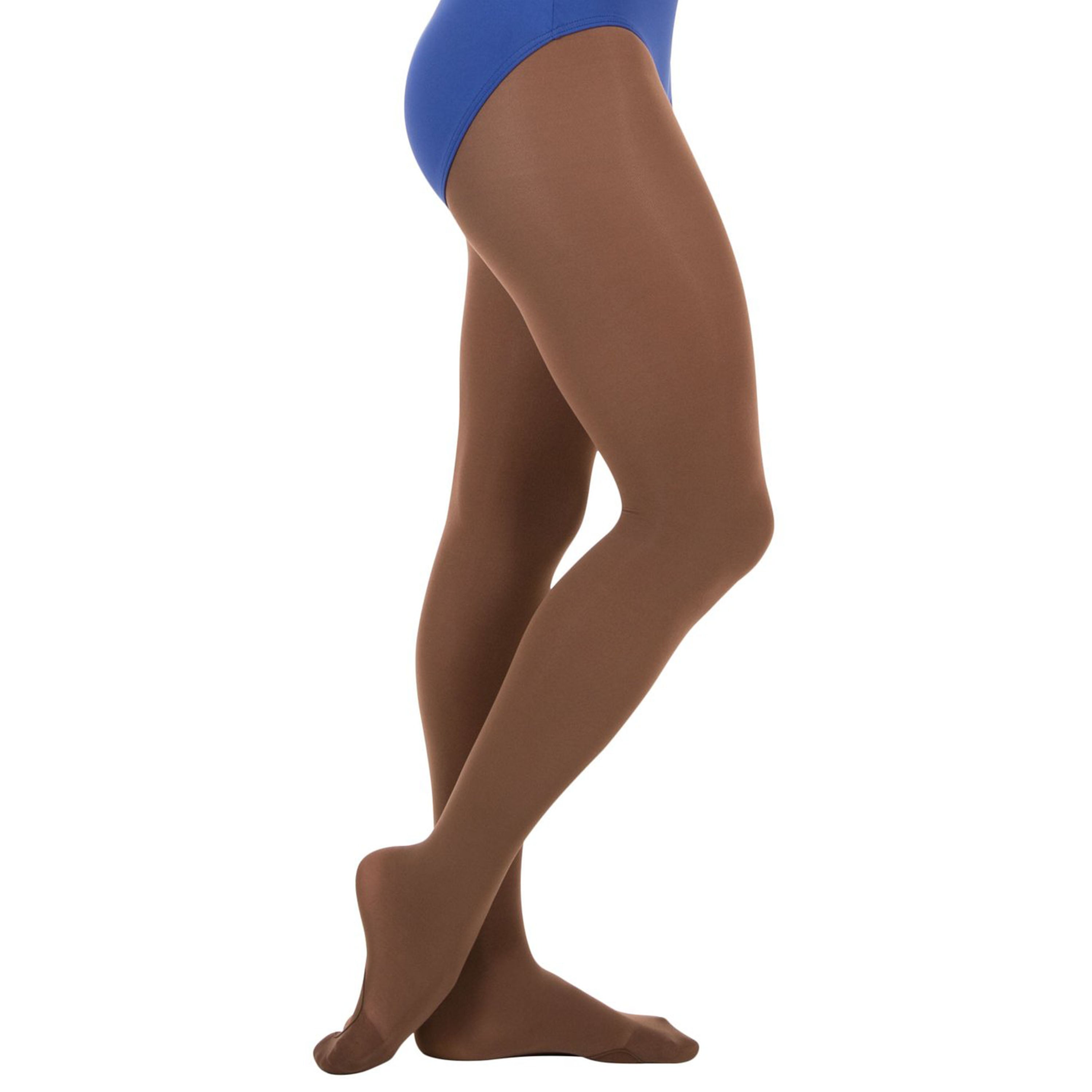 Body Wrappers A31X totalSTRETCH Soft Supplex/Lycra Plus Size Convertible Tights (3 Pack)