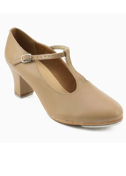 So Danca TA49 Amira 2" Heel T-Strap Tap Shoe Caramel