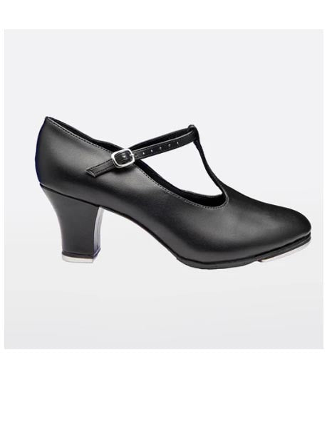 So Danca TA49 Amira 2" Heel T-Strap Tap Shoe Black