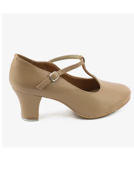 So Danca TA49 Amira 2" Heel T-Strap Tap Shoe Caramel