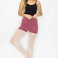 Aluvie Mia Warm Up Shorts Rose