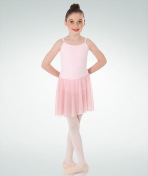 Body Wrappers BW198 Child Chiffon  Pull-On Dance Skirt