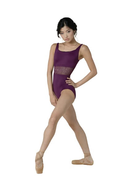 Danz N Motion 22112 Adult Joelle Camisole Leotard Merlot Front