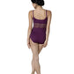 Danz N Motion 22112 Adult Joelle Camisole Leotard Merlot Back