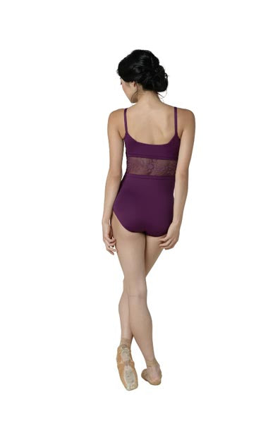 Danz N Motion 22112 Adult Joelle Camisole Leotard Merlot Back