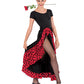Eurotard 08804C Girls Flamenco Skirt