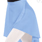 Eurotard 10126P Womens Plus Size High Low Chiffon Wrap Skirt Light Blue