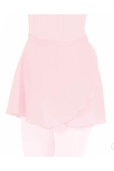Eurotard 10362 Womens Chiffon Wrap Skirt Pink