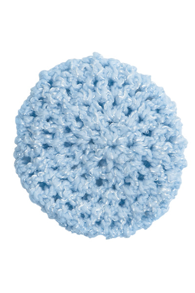 Eurotard 272 Hand Crocheted Bun Cover Light Blue