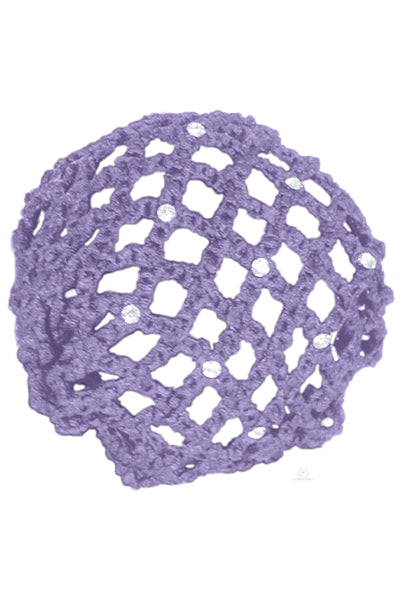 Eurotard 272R Rhinestone Bun Cover Lilac