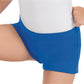 Eurotard 44335C Girls Microfiber Booty Shorts Royal