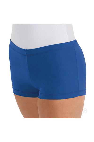 Eurotard 44335 Womens Microfiber Booty Shorts Royal