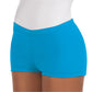 Eurotard 44335 Womens Microfiber Booty Shorts Turquoise