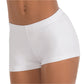 Eurotard 44335 Womens Microfiber Booty Shorts White