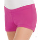 Eurotard 44335C Girls Microfiber Booty Shorts Fuschia