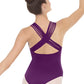 Eurotard 4493 Womens Strappy Back Leotard Eggplant