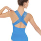 Eurotard 4493 Womens Strappy Back Leotard Turquoise
