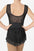 Eurotard 78121C Girls Impression Mesh High Low Pull On Mini Ballet Skirt Black